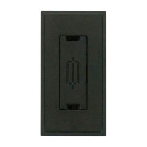 CLICK NEW MEDIA GLOSS FCU MODULES 13A FUSED FCU MODULE MATT BLACK