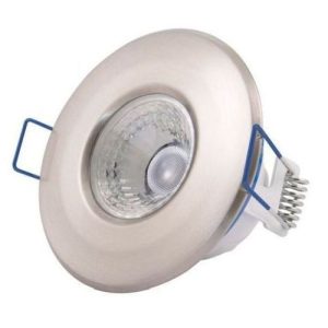 CLICK OVIA 4.8W SATIN CHROME INCEPTOR NANO DIMMABLE IP65 3000K DOWNLIGHT (OV5400SC5WD)