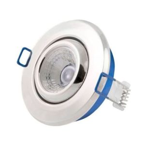 CLICK OVIA 4.8W NANO POLISHED CHROME INCEPTOR ADJUSTABLE DIMMABLE IP54 3000K