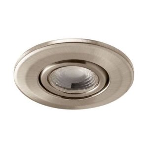 CLICK OVIA SATIN CHROME ADJUSTABLE BEZEL FOR OMNI DOWNLI