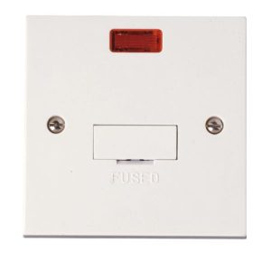 CLICK POLAR FCU PLATES 13A FUSED CONNECTION UNIT + NEON