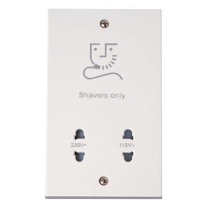 CLICK POLAR SOCKET SHAVER DUAL VOLTAGE SHAVER SOCKET OUTLET