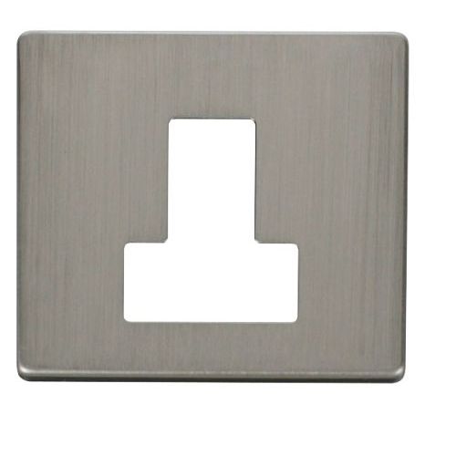 CLICK DEFINITY FRONT PLATE STAINLESS STEEL 13A FCU SW PLATE