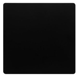 CLICK DEFINITY COMPLETE 1 GANG BLANK PLATE - MATT BLACK COVER PLATE