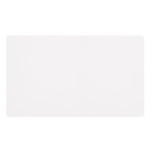 CLICK DEFINITY COMPLETE 2 GANG BLANK PLATE - METAL WHITE COVER PLATE