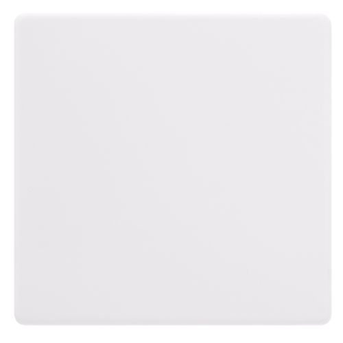 CLICK DEFINITY COMPLETE 1 GANG BLANK PLATE - POLAR WHITE COVER PLATE