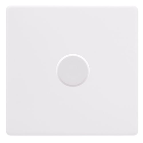 CLICK DEFINITY COMPLETE 1 GANG 2 WAY 100W DIMMER SWITCH - POLAR WHITE