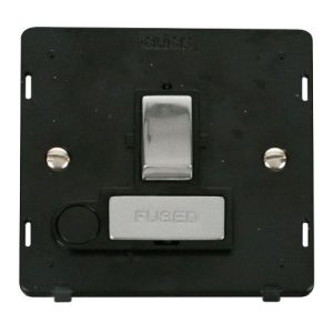 CLICK DEFINITY INSERT INGOT POLISHED CHROME 13A INGOT SW FCU + FLEX OUTLET BLACK CHROME