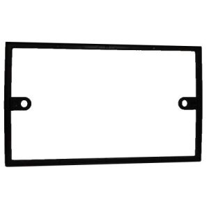 CLICK DECO GASKETS 2-GANG GASKET BLACK
