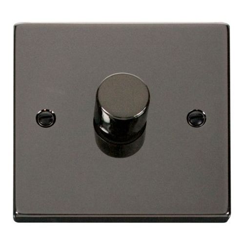 CLICK DECO VICTORIAN BLACK NICKEL 1-GANG 2WAY 400W DIMMER SWITCH