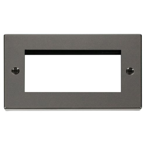 CLICK NEW MEDIA VPBN 2-GANG 4-MODULE PLATE FOR DATA MODULES