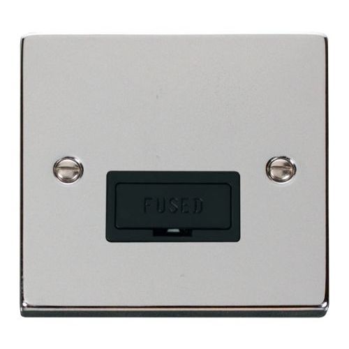 CLICK DECO VICTORIAN POLISHED CHROME VP CHROME 13A SPUR WITHOUT FLEX OUTLET