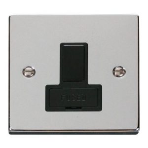 CLICK DECO VICTORIAN POLISHED CHROME VP CHROME 13A SWITCHED SPUR WITHOUT FLEX OUTLET