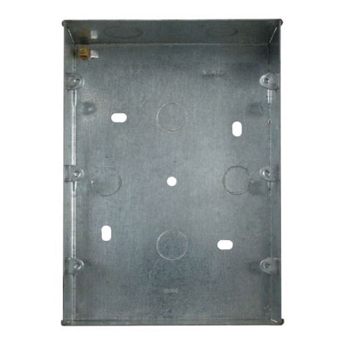 CLICK 9/12 MINIGRID SWITCH MODULE 3-TIER 47MM GALV FLUSH BACK BOX