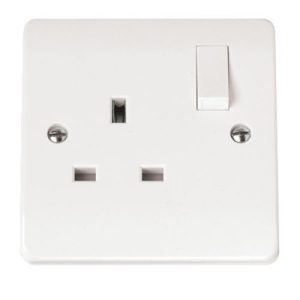 CLICK MODE SOCKET 13A UK 1-GANG DOUBLE POLE 13A SOCKET OUTLET SWI