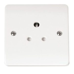 CLICK MODE SOCKET ROUND PIN 1-GANG 5A ROUND PIN SOCKET OUTLET