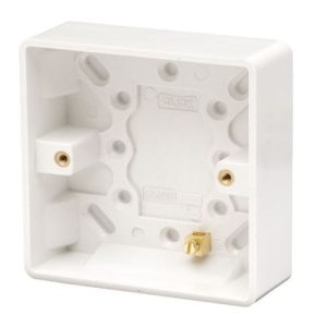 CLICK MODE PATTRESS BOXES 1-GANG 25MM PATTRESS BOX