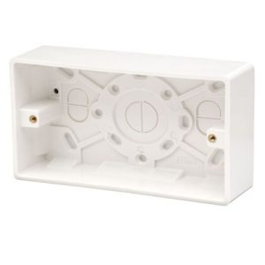 CLICK MODE PATTRESS BOXES 2-GANG 35MM PATTRESS BOX