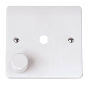 CLICK MODE UNFURNISHED PLATES DIMMER MODE 1-GANG SINGLE DIMMER PLATE & KNOB