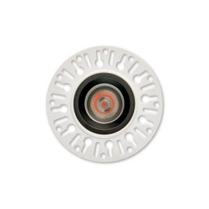 COLLINGWOOD 1901 BLACK TRIM, WHITE BAFFLE, FIXED, TRIMLESS SINGLE, 3000K,