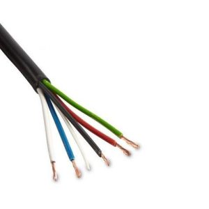 COLLINGWOOD PVC 5 X 0.75 ROUND CABLE FOR USE WITH RGBW RANGE