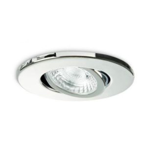 COLLINGWOOD FIRE RATED DOWNLIGHT, ADJUSTABLE, IP20, POLISHED CHROME