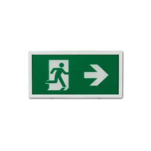 COLLINGWOOD EMERGENCY EXIT BOX LABEL RIGHT