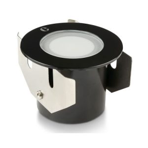 COLLINGWOOD GL016 GROUNDLIGHT, BLACK, FROSTED, LOW VOLTAGE, 3000K