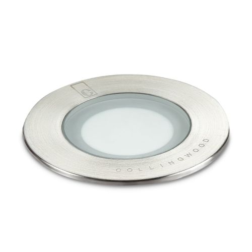 COLLINGWOOD GL016 GROUND LIGHT, STAINLESS STEEL, 100 DEGREE BEAM ANGLE,