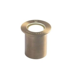 COLLINGWOOD SMALL GROUND LIGHT WITH 4 RADIAL BLUE LEDS.