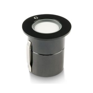 COLLINGWOOD GL019 GROUNDLIGHT, BLACK, FROSTED, LOW VOLTAGE, BLUE