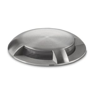 COLLINGWOOD GL200 DOMED LIGHT, STAINLESS STEEL 316, 2 WINDOWS X 90DEGREES,