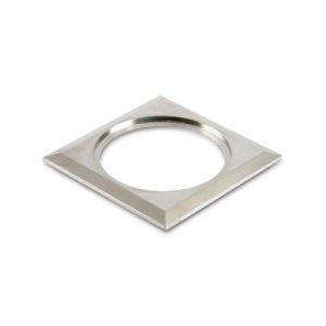 COLLINGWOOD GROUND LIGHT ACCESSORY, SQUARE PLATE, STAINLESS STEEL 316,