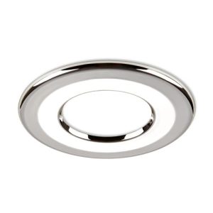 COLLINGWOOD H2 PRO 550 TWIST AND LOCK ROUND CHROME BEZEL