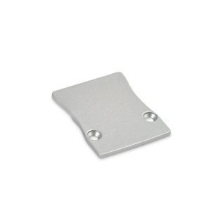 COLLINGWOOD ALUMINUM END CAP FOR 28MM DEEP SURFACE MOUNT ANODISED