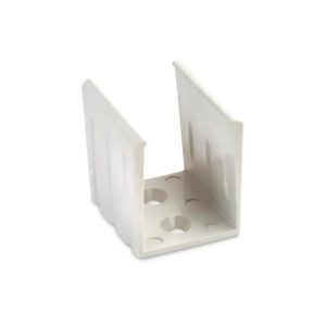 COLLINGWOOD ABS MOUNTING BRACKET FOR 28MM DEEP SURFACE MOUNT ANODISED