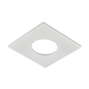 COLLINGWOOD H2 PRO 550 TWIST AND LOCK SQUARE MATT WHITE BEZEL