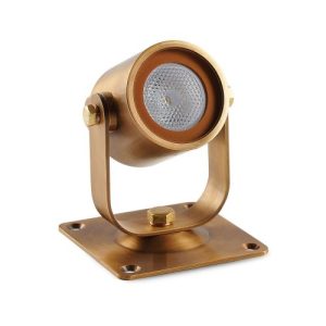 COLLINGWOOD UL010 ROTATABLE SPOT LIGHT, ANTIQUE BRASS, 2700K