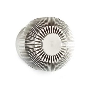 COLLINGWOOD IP65 ANODISED ALUMINIUM FAN LIGHT WITH 1W WARM WHITE LUXEON LED.