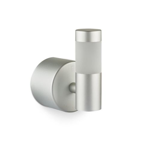 COLLINGWOOD IP65 SILVER ANODISED ALUMINIUM HALO/SPOT WALL LIGHT