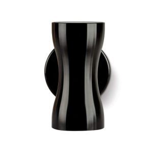 COLLINGWOOD WL070 WALL LIGHT, ANODISED ALUMINIUM, BLACK, NARROW BEAM,