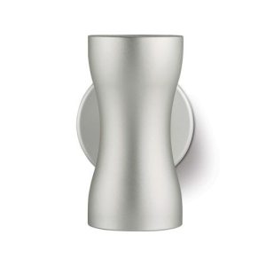 COLLINGWOOD WL070 WALL LIGHT, ANODISED ALUMINIUM, SILVER, NARROW BEAM,