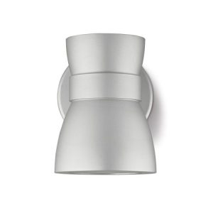 COLLINGWOOD WL075 WALL LIGHT, ANODISED ALUMINIUM, SILVER, NARROW BEAM,