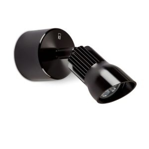 COLLINGWOOD IP65 BLACK ANODISED ALUMINIUM WALL LIGHT