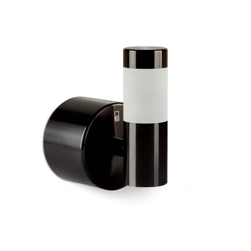 COLLINGWOOD IP65 BLACK ANODISED ALUMINIUM HALO/SPOT WALL LIGHT