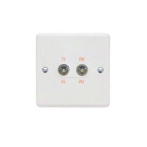 CONTACTUM 2G TV/FM OUTLET-ISOLATED