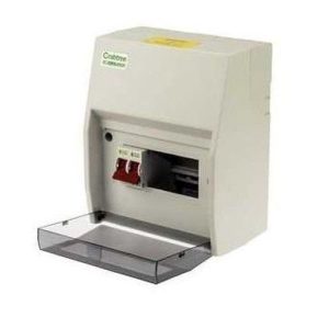 CRABTREE INSULATED 4-MODULE ENCLOSURE+ BUSSBAR