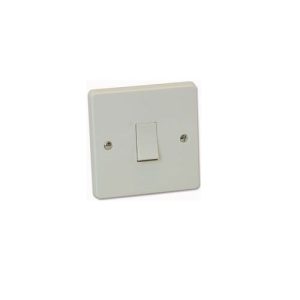 CRABTREE 6A 1G 1WAY LIGHT SWITCH