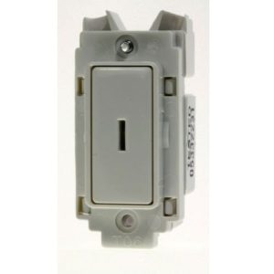 CRABTREE 20A D/POLE KEY GRID SWITCH