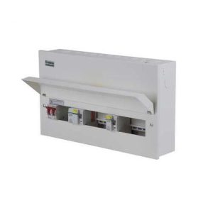 CRABTREE DIST BOARD METAL 13WAY 3 + 5 + 5